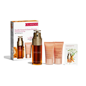 CLARINS DOUBLE SERUM AND EXTRA FIRMING COLLECTION SET