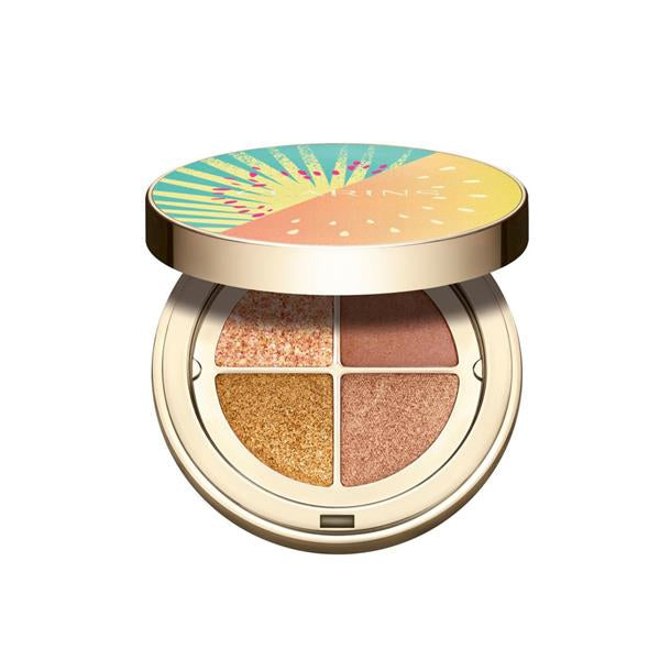 CLARINS OMBRE 4 COLOUR EYE PALETTE GOLDEN HOUR GRADATION