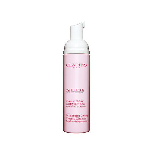 CLARINS WHITE PLUS PURE BRIGHTENING CREAMY MOUSSE CLEANSER 125ML