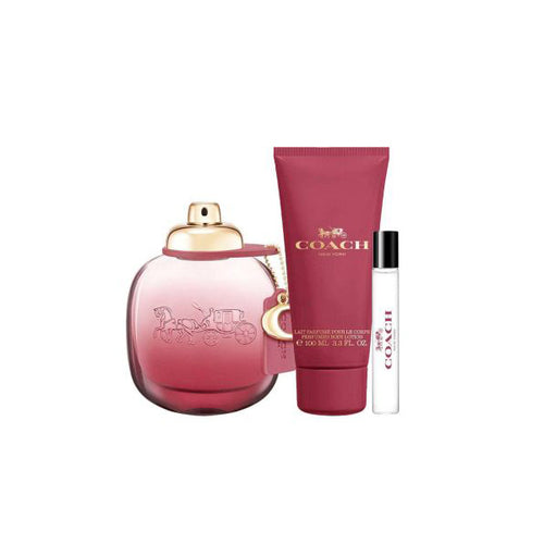 COACH WILD ROSE EDP 90ML GIFT SET