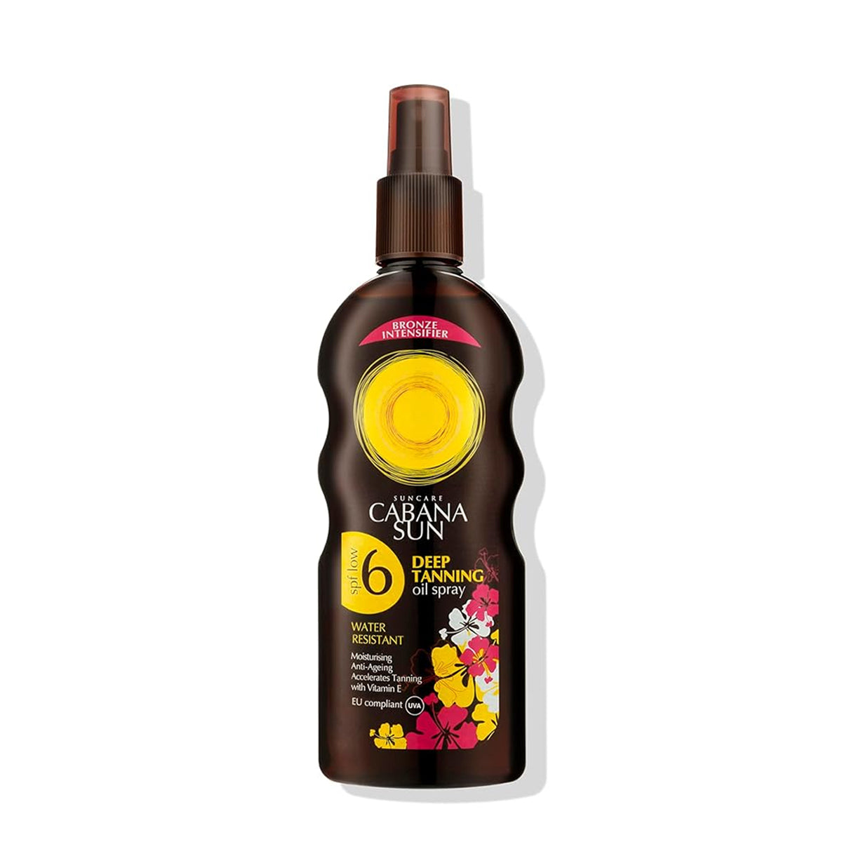 Cabana Sun Deep Tanning Oil Spray 200ml -Spf6