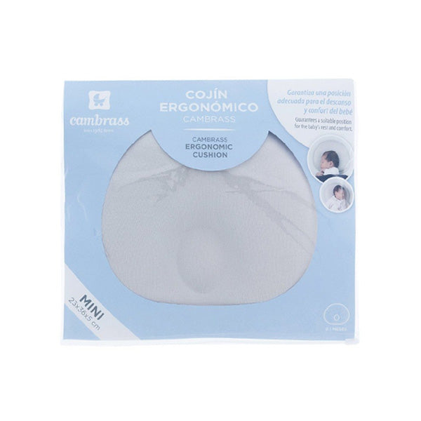 وسادة كامبراس المريحة الصغيرة باللون الرمادي الأساسي وسادة كامبراس المريحة الصغيرة باللون الرمادي الأساسي