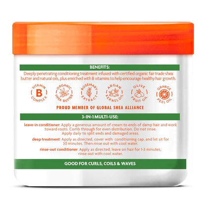 Cantu Argan Oil Leave In Conditioning Repair Cream 453g