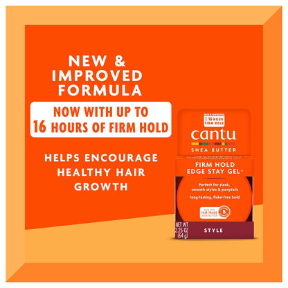 Cantu Firm Hold Edge Stay Gel 64g