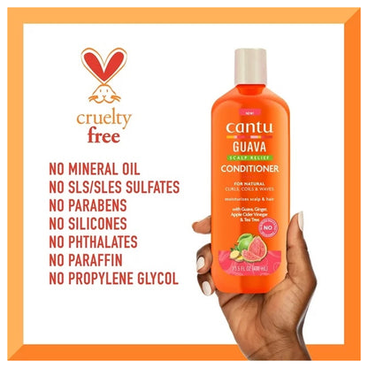 Cantu Guava Scalp Relief Conditioner 400ml