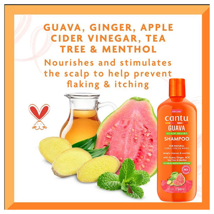 Cantu Guava Scalp Relief Shampoo 400ml