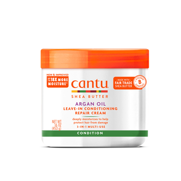 Cantu Argan Oil Leave In Conditioning Repair Cream 453g