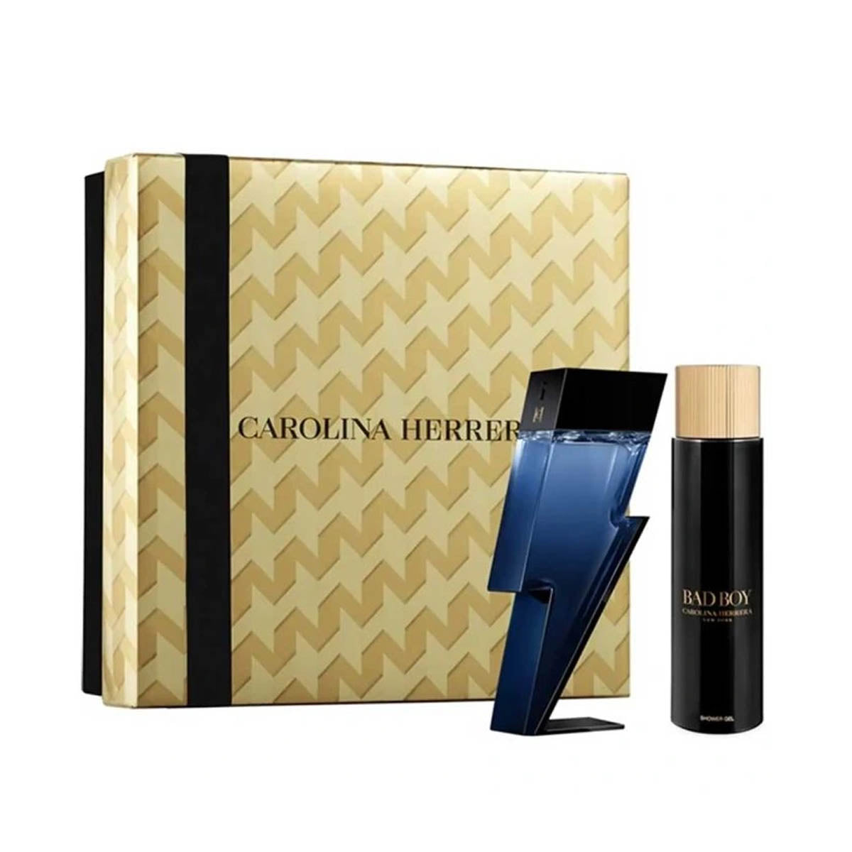 Carolina Herrera Bad Boy Cobalt Edp 100ml + Shower Gel 100ml Gift Set For Men