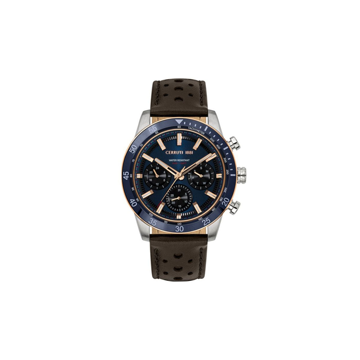 Cerruti 1881 CIWGF0007601 Turchino Men's Watch 44mm Brown