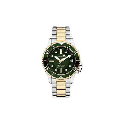 Cerruti 1881 CIWGH2224208 Men’s Watch 43mm Silver Gold