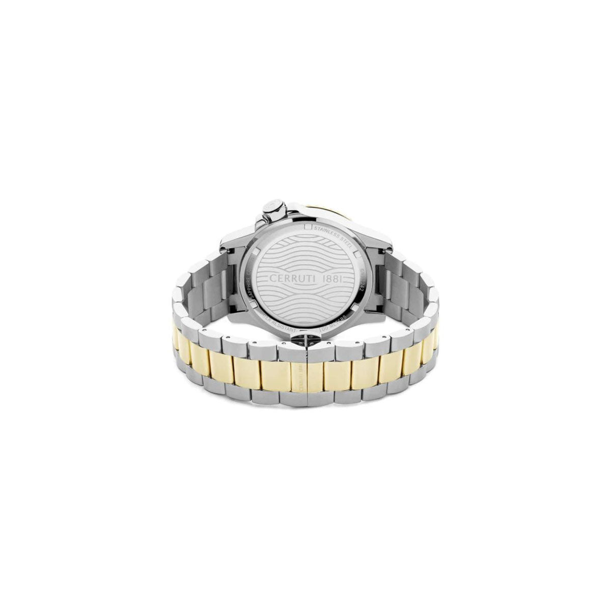 Cerruti 1881 CIWGH2224208 Men’s Watch 43mm Silver Gold
