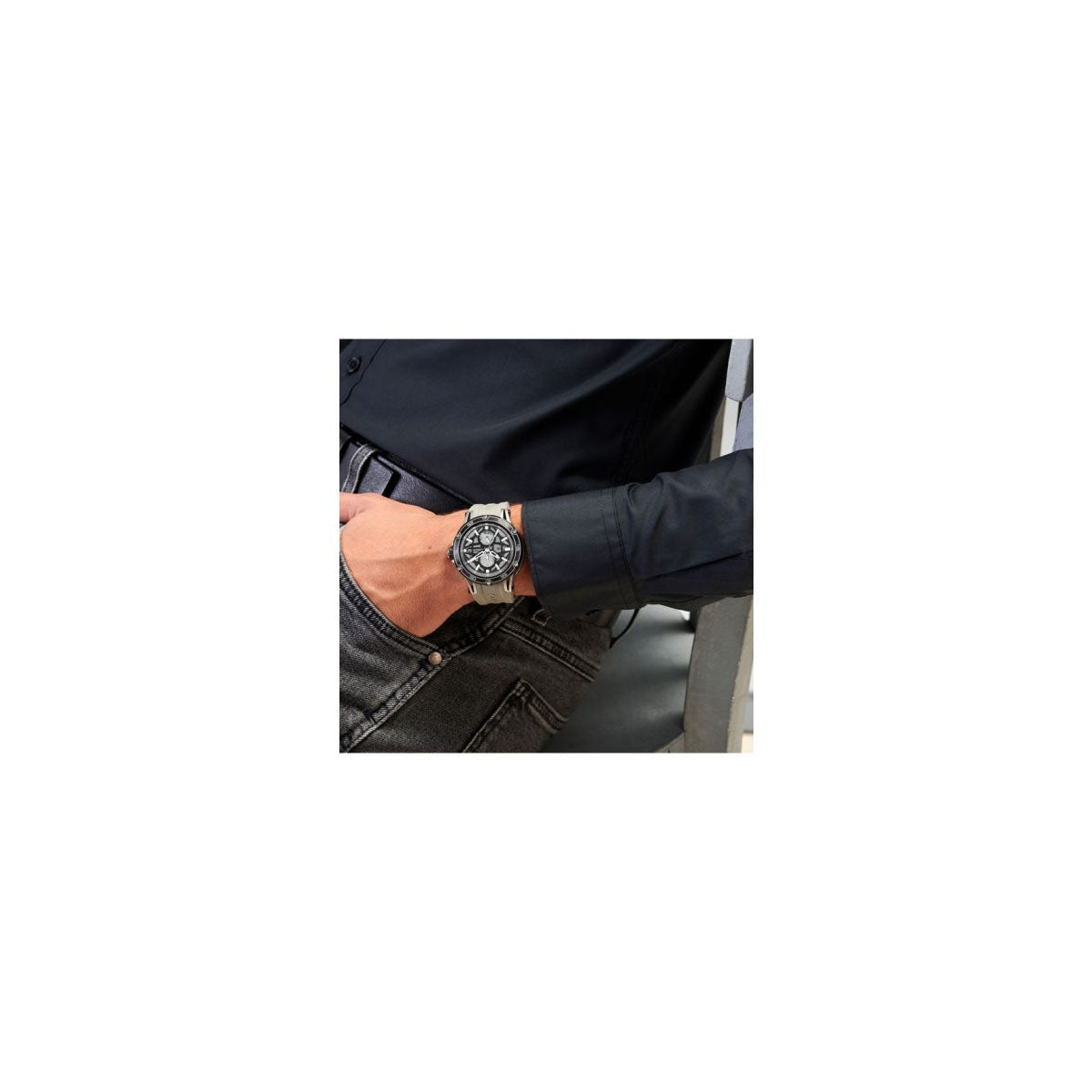 Cerruti 1881 CIWGQ0007002 Velletri Men's Watch 45mm Gray Cerruti 1881 CIWGQ0007002 Velletri Men's Watch 45mm Gray