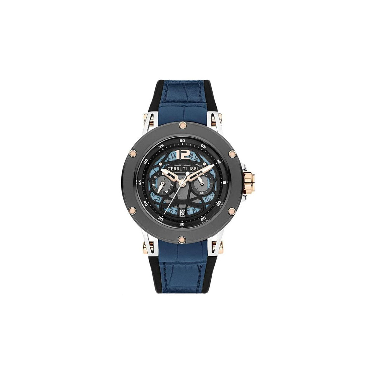 Cerruti 1881 CIWGQ2224802 Men's Watch 45 Mm Blue Cerruti 1881 CIWGQ2224802 Men's Watch 45 Mm Blue