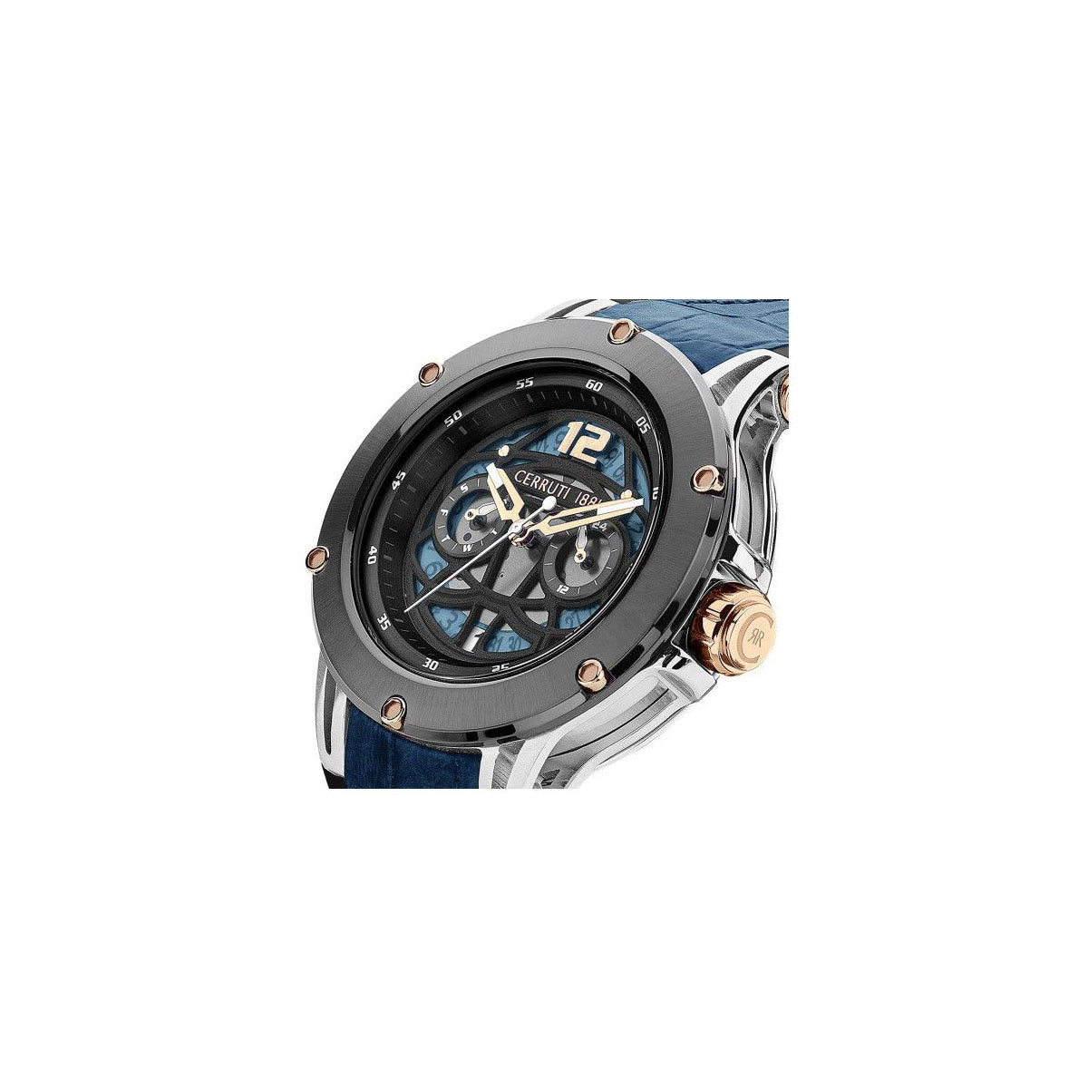 Cerruti 1881 CIWGQ2224802 Men's Watch 45 Mm Blue Cerruti 1881 CIWGQ2224802 Men's Watch 45 Mm Blue