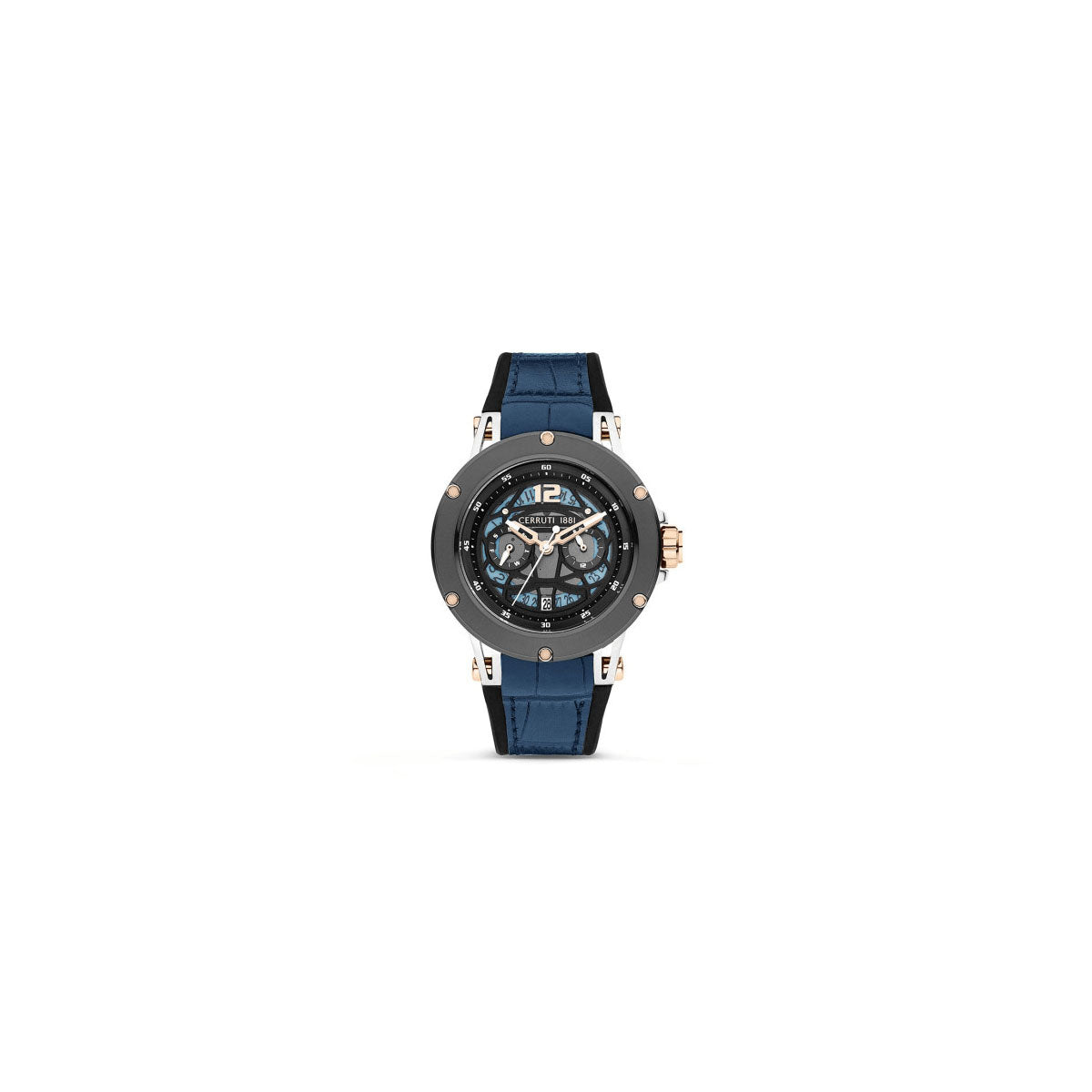 Cerruti 1881 CIWGQ2224802 Men's Watch 45 Mm Blue Cerruti 1881 CIWGQ2224802 Men's Watch 45 Mm Blue