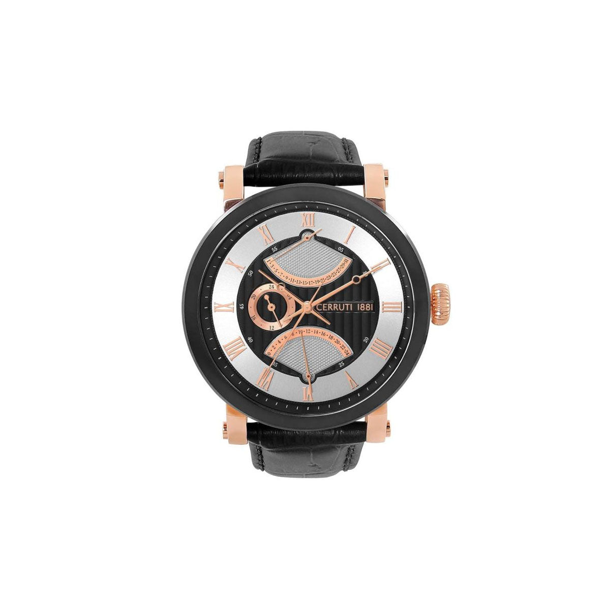 Cerruti 1881 CRWA24603 Men's Watch 44mm Black
