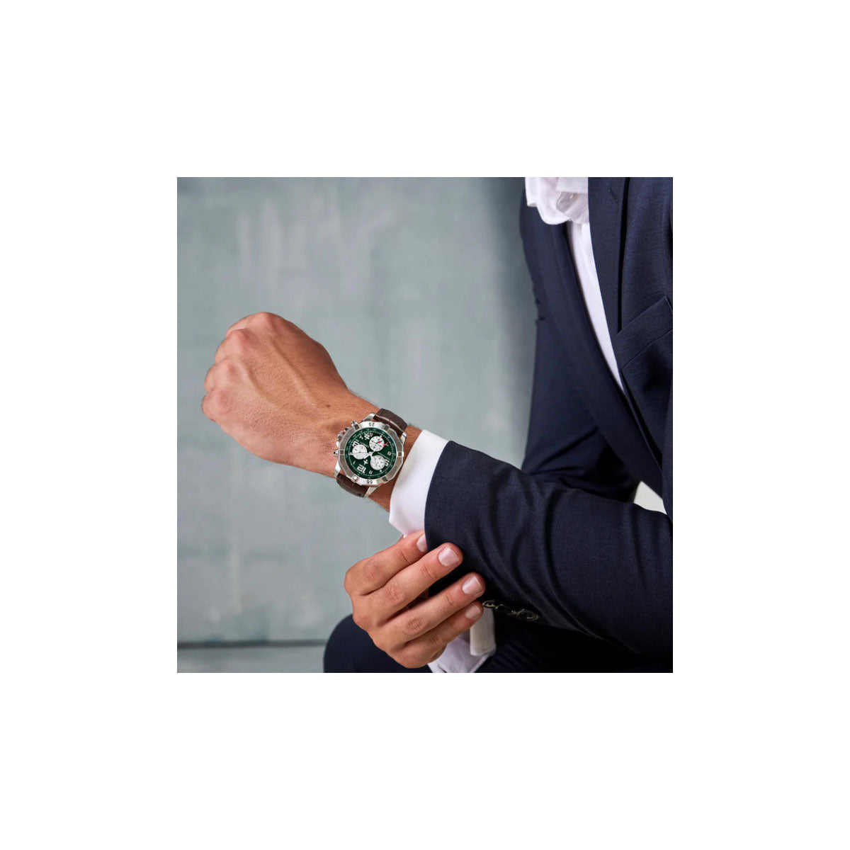 Cerruti 1881 Ciwgc2224402 Men’s Watch 44mm Brown
