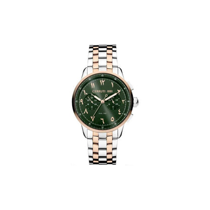 Cerruti 1881 Ciwgk2224906 Men’s Watch 44mm Silver Gold With Arabic numerals