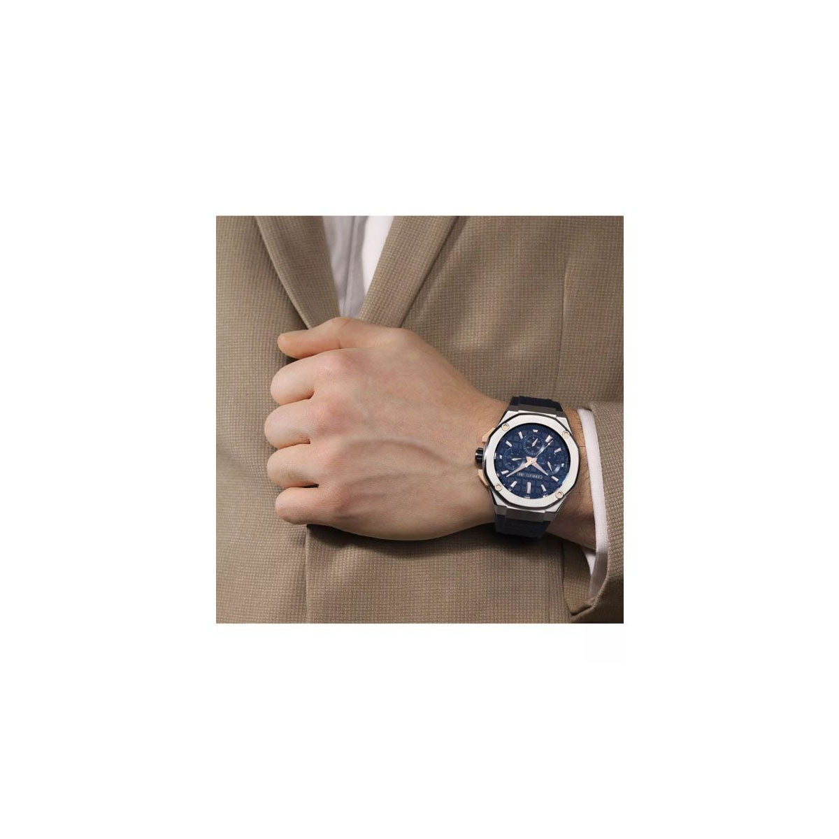 Cerruti 1881 Ciwgq0073402 Men’s Watch 46mm Blue