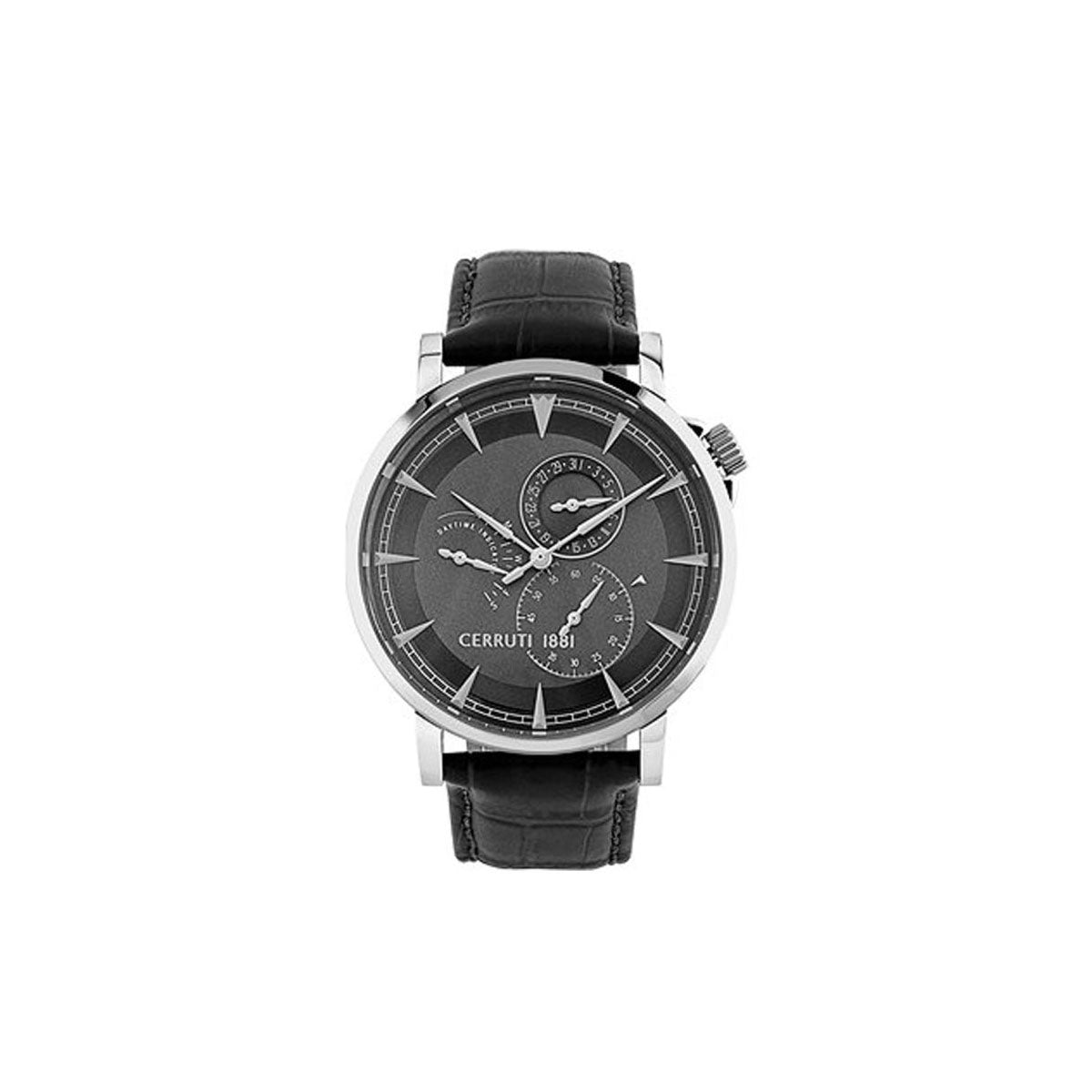 Cerruti 1881 Cra24905 Caiano Men’s Watch 44mm Black Cerruti 1881 Cra24905 Caiano Men’s Watch 44mm Black