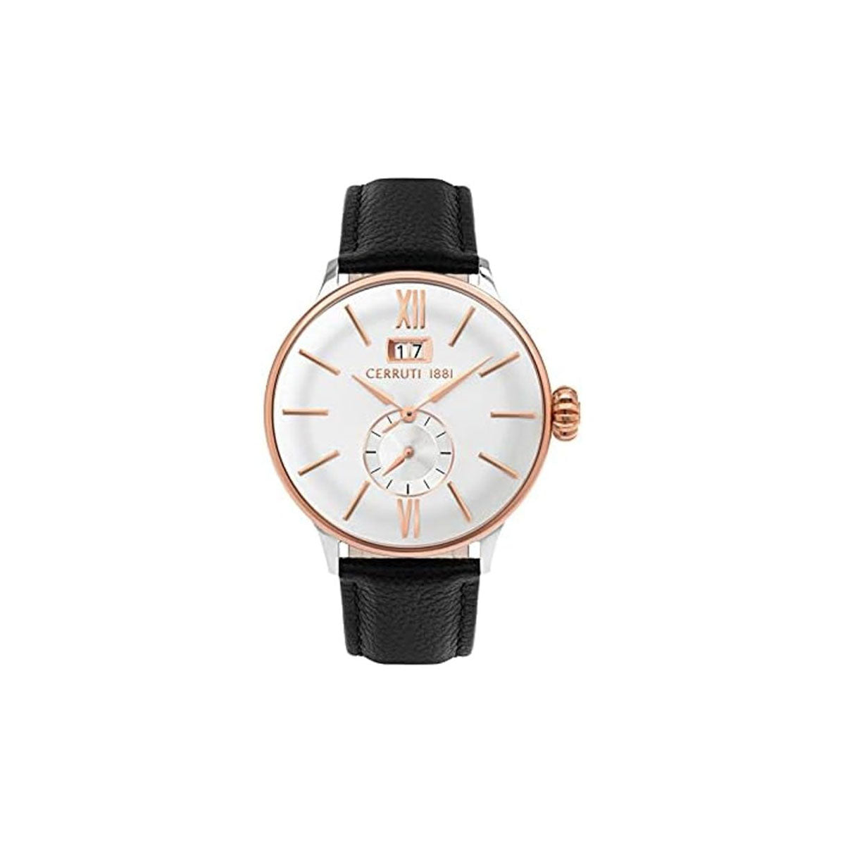 Cerruti 1881 Crwa27303 Men's Watch 45 Mm Black