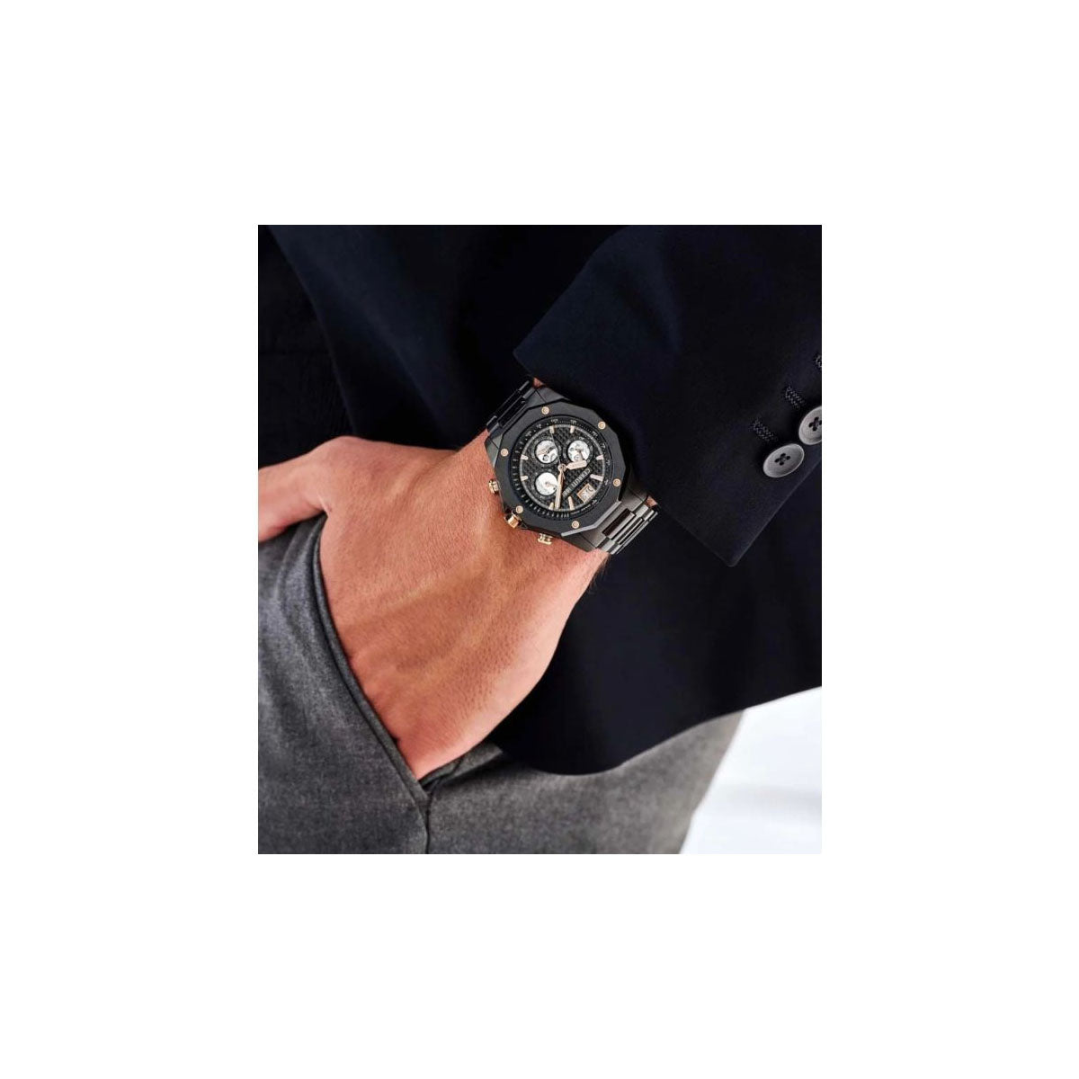 Cerruti 1881 GI2207404 Men's Watch Black