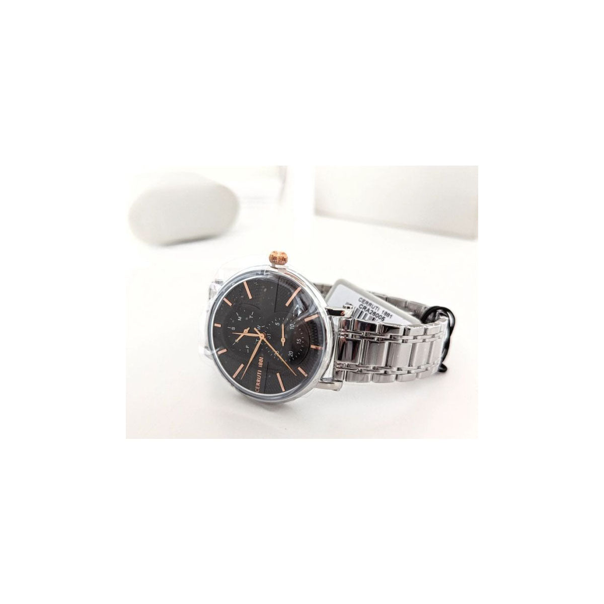 Cerruti CRA26005 Scorrano Men's watch 44mm Silver