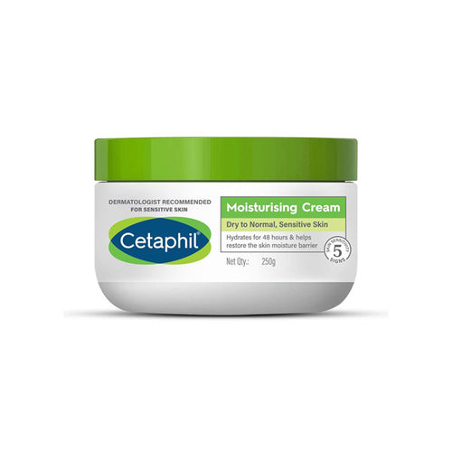 Cetaphil Moisturizing Cream Dry To Normal, Sensitive Skin 250g