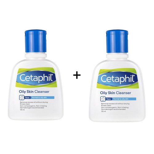 Cetaphil Oily Skin Cleanser 125ml + Cetaphil Oily Skin Cleanser 125ml