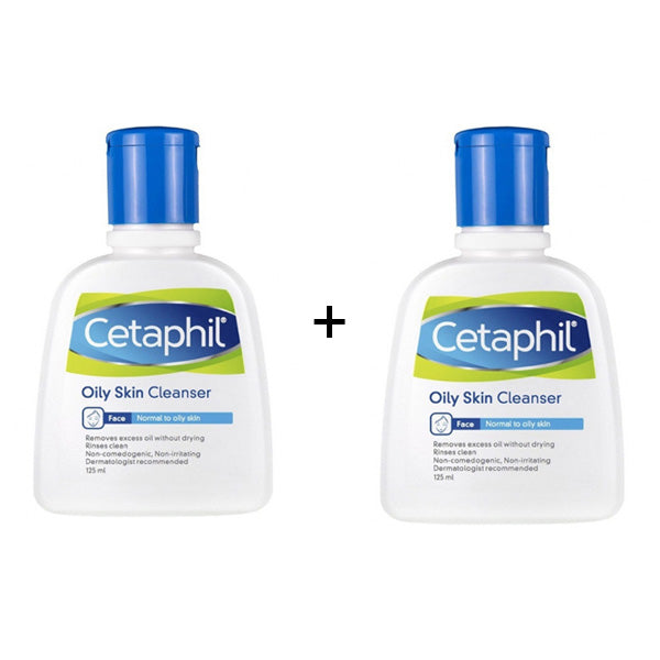 Cetaphil Oily Skin Cleanser 125ml + Cetaphil Oily Skin Cleanser 125ml
