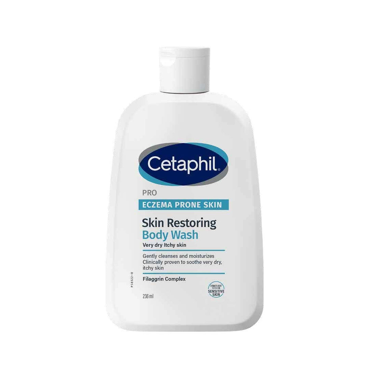 Cetaphil Pro Eczema Prone Skin Restoring Body Wash 236ml