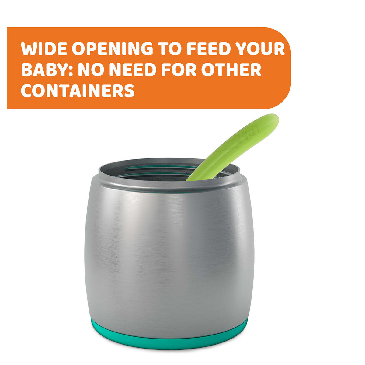 Chicco Baby Food Container Thermos Girl