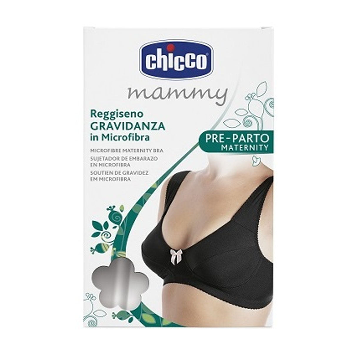 Chicco Maternity Microfibre Bra Black 
