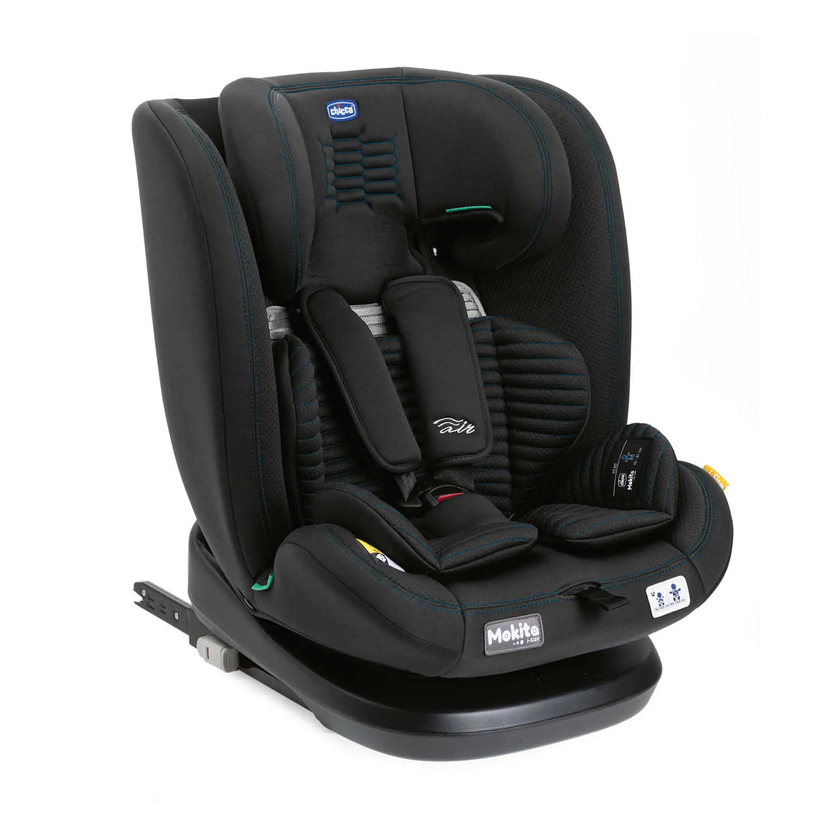 مقعد سيارة للأطفال من Chicco Seat2fit مقاس I باللون الأسود مقعد سيارة للأطفال من Chicco Seat2fit مقاس I باللون الأسود