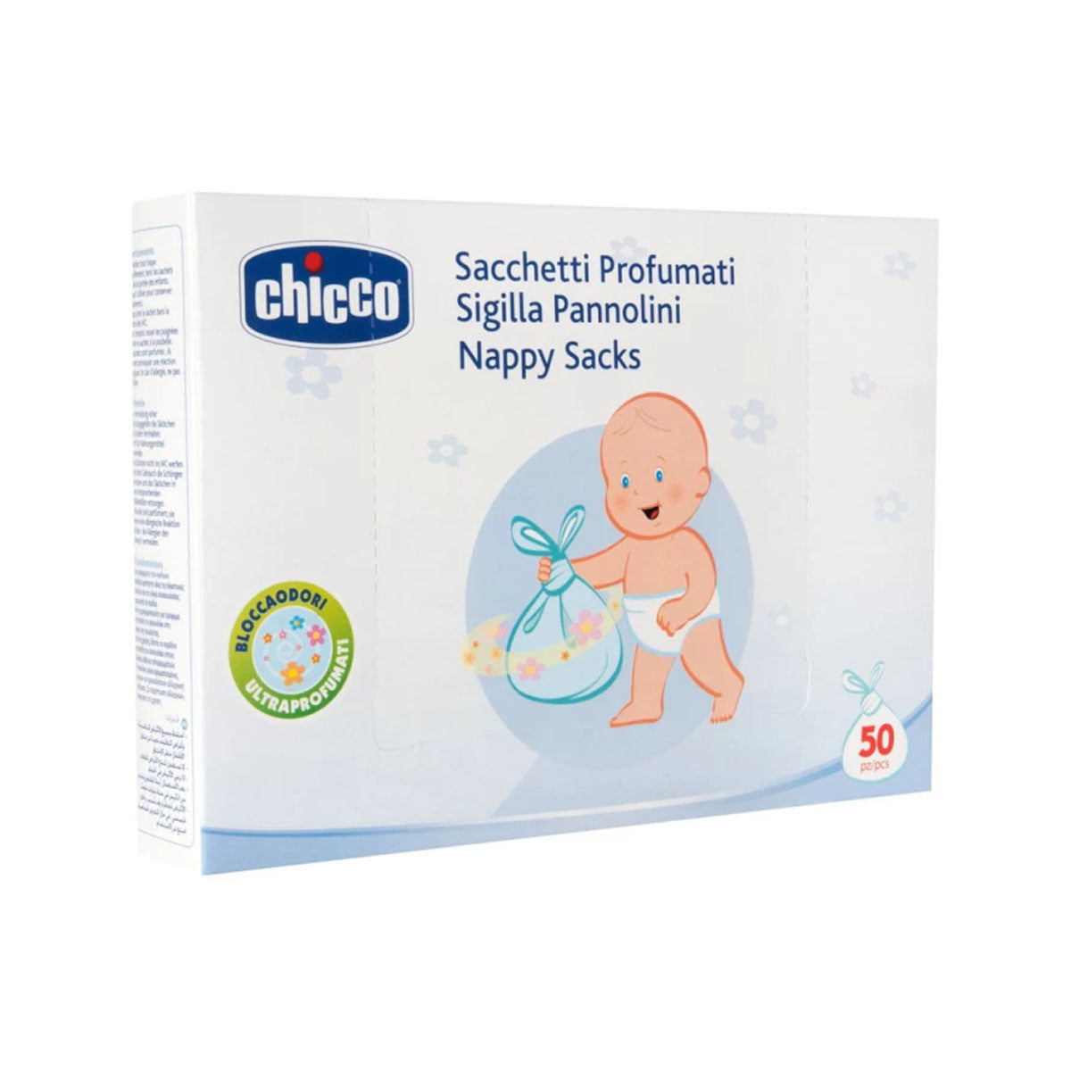Chicco Nappy Sacks, 50 PCS Chicco Nappy Sacks, 50 PCS