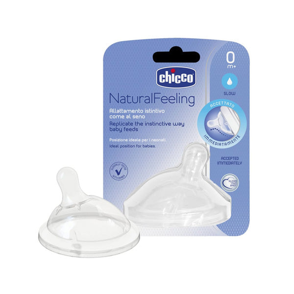 Chicco Natural Feeling Teat 0m+ Regular Flow 1 Pc