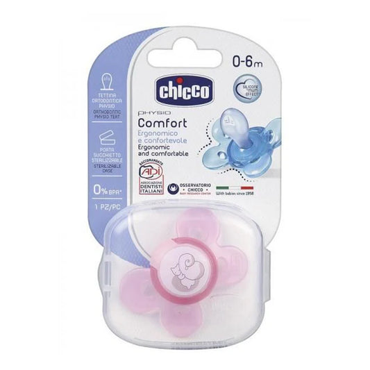 Chicco Physio Comfort (0-6M) Silicone 1 Piece