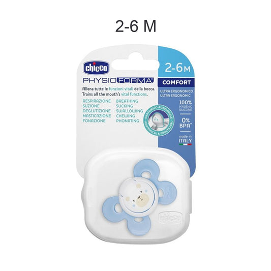 Chicco Physio Comfort (2-6M) Silicone 1 Piece