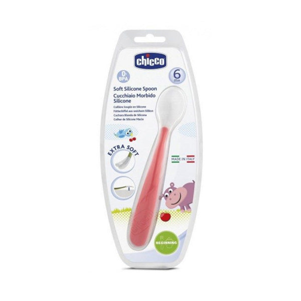 Chicco Soft Silicone Spoon 6m+