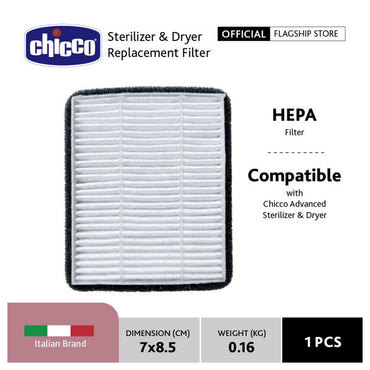 Chicco Sterilizer and Dryer Replacement Filter 1pcs