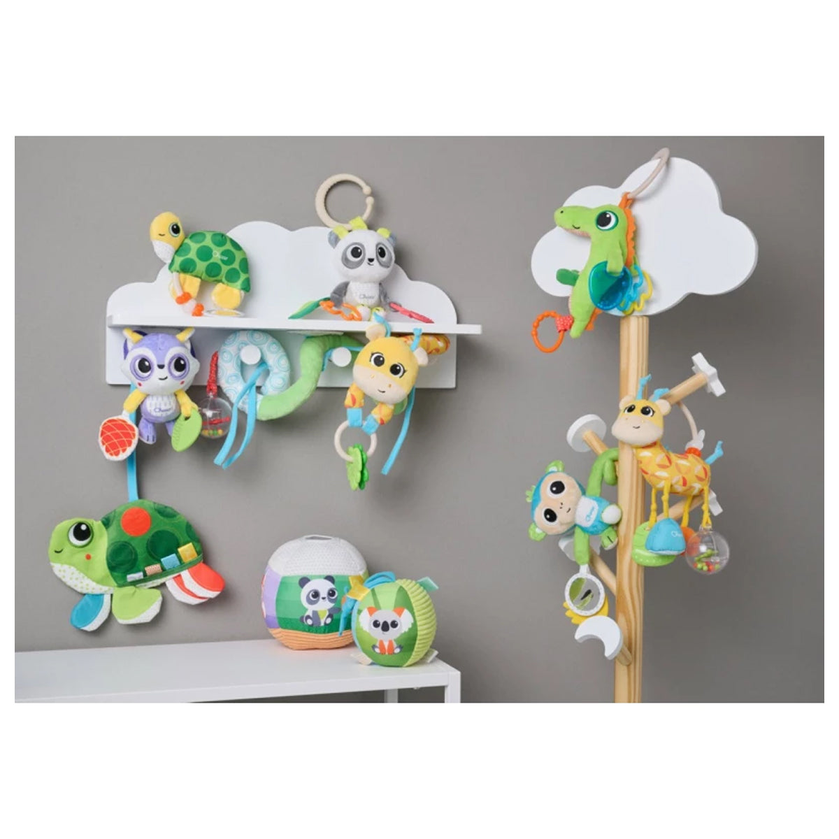 Chicco Toy BSF Racoon أثناء التنقل
