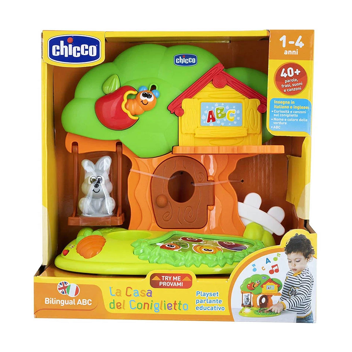 Chicco Toy Bunny's House Italian-English Chicco Toy Bunny's House Italian-English