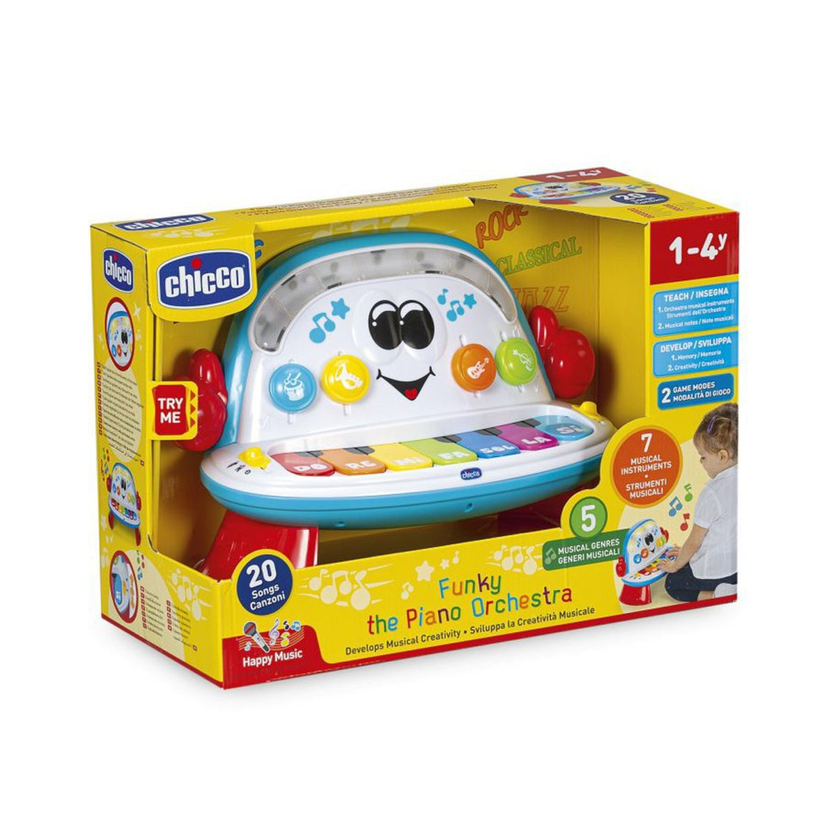 Chicco Toy Funky The Piano Orchestra Chicco Toy Funky The Piano Orchestra