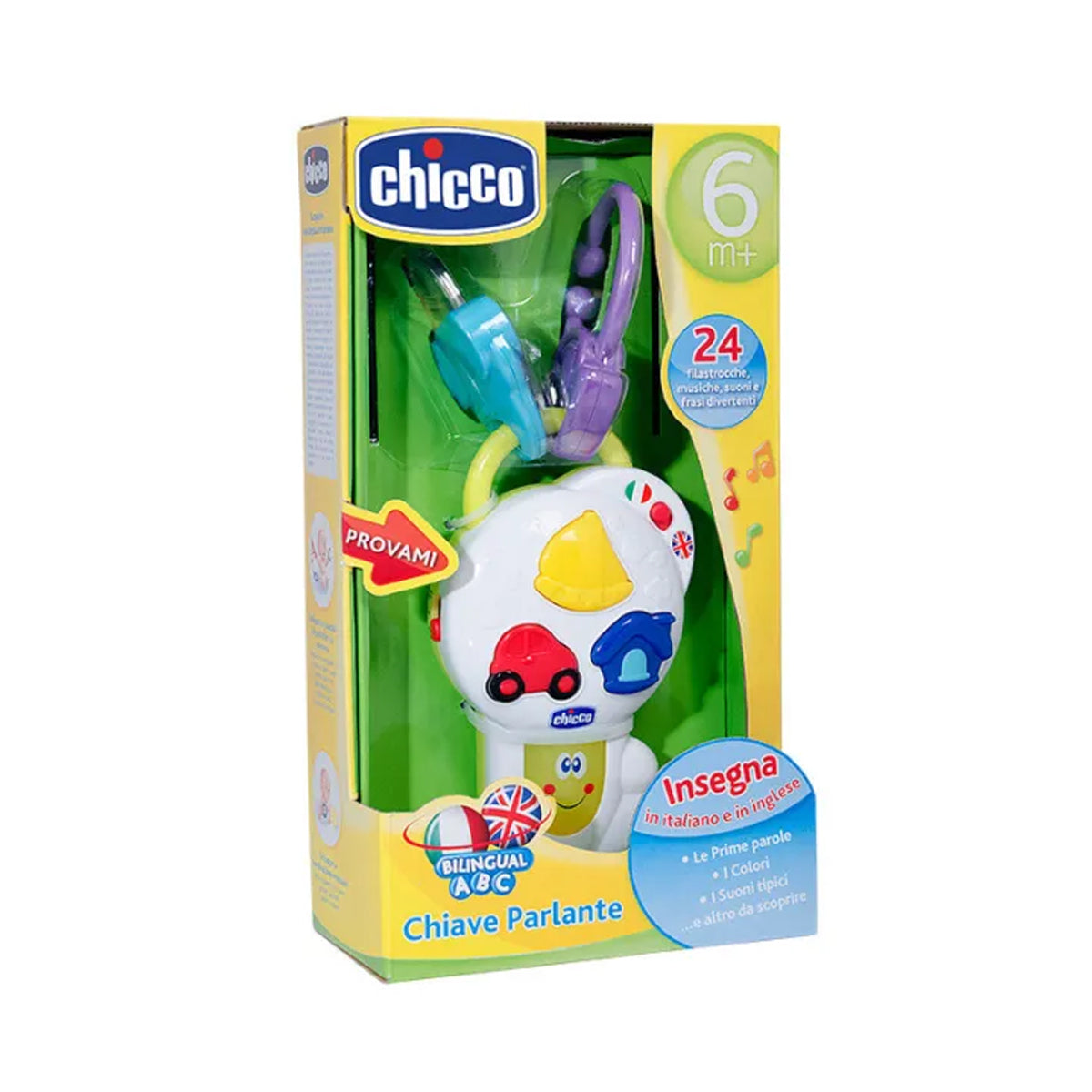 Chicco Toy Talking Key Italian-English Chicco Toy Talking Key Italian-English