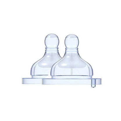 Chicco Well-Being Silicone Teat Adjustable Flow 2m+