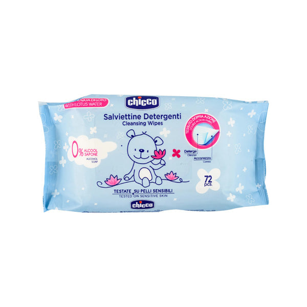 Chicco Wipes 72 Pcs Without Flip Cover