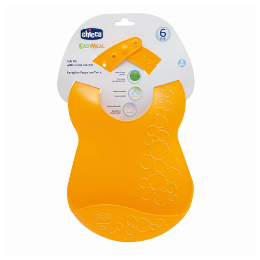 Chicco Soft Bib With Crumb Catcher 1 Pc