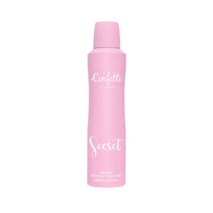 Confetti Secret Perfumed Deodorant Body Spray 250ml