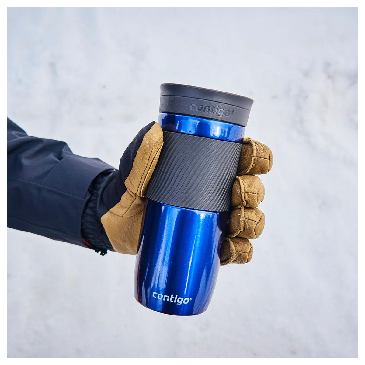 Contigo Snapseal Byron Vacuum Insulated Stainless Steel Travel Mug 470 ml - Deep Blue