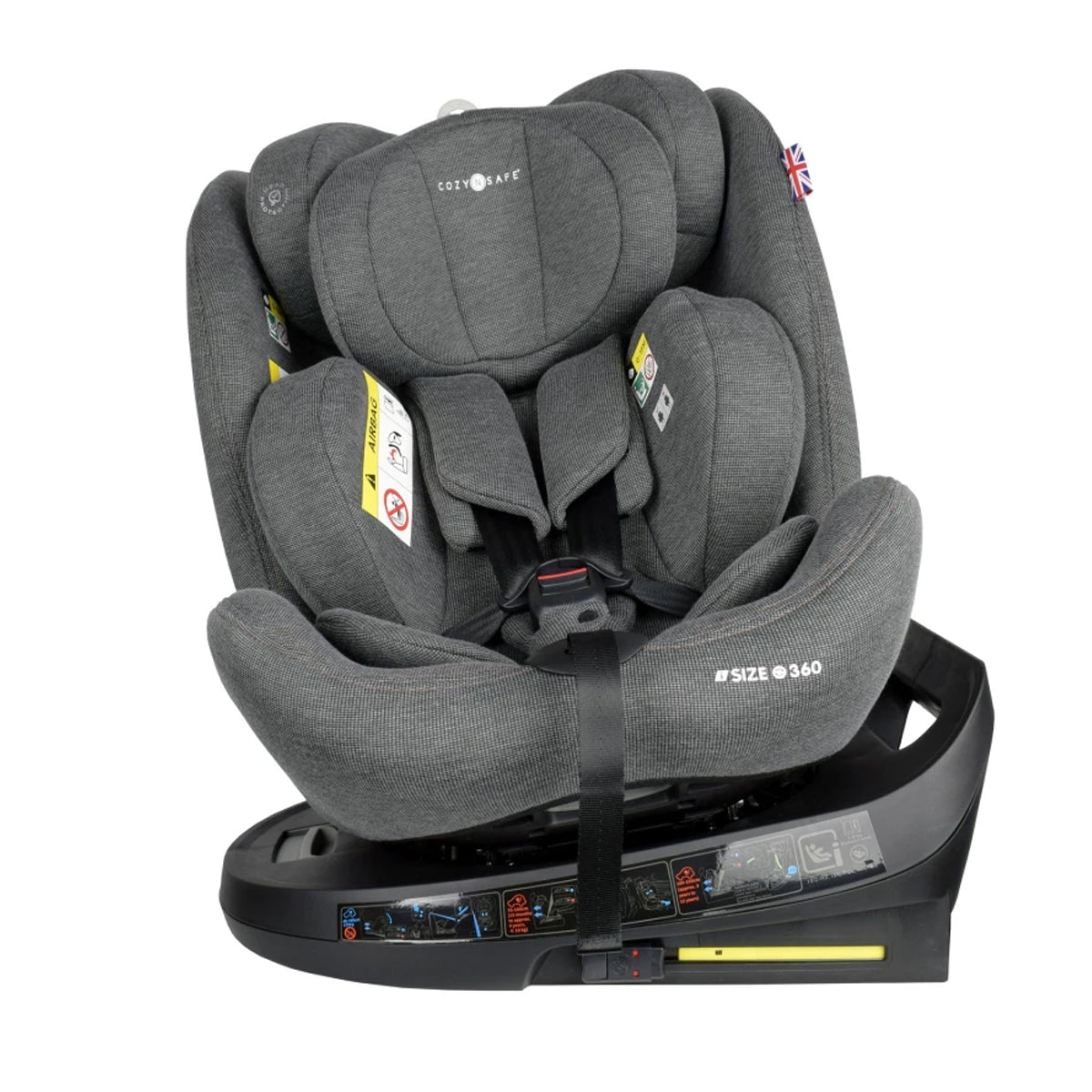 Cozy N Safe Apollo Car Seat Moon Grey